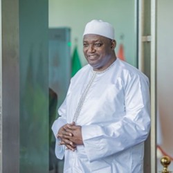 President Barrow Pledges Peaceful Election Process
