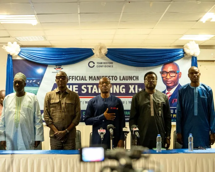 Sadibou Kamaso Launches "The Starting XI" Manifesto for GFF Presidency